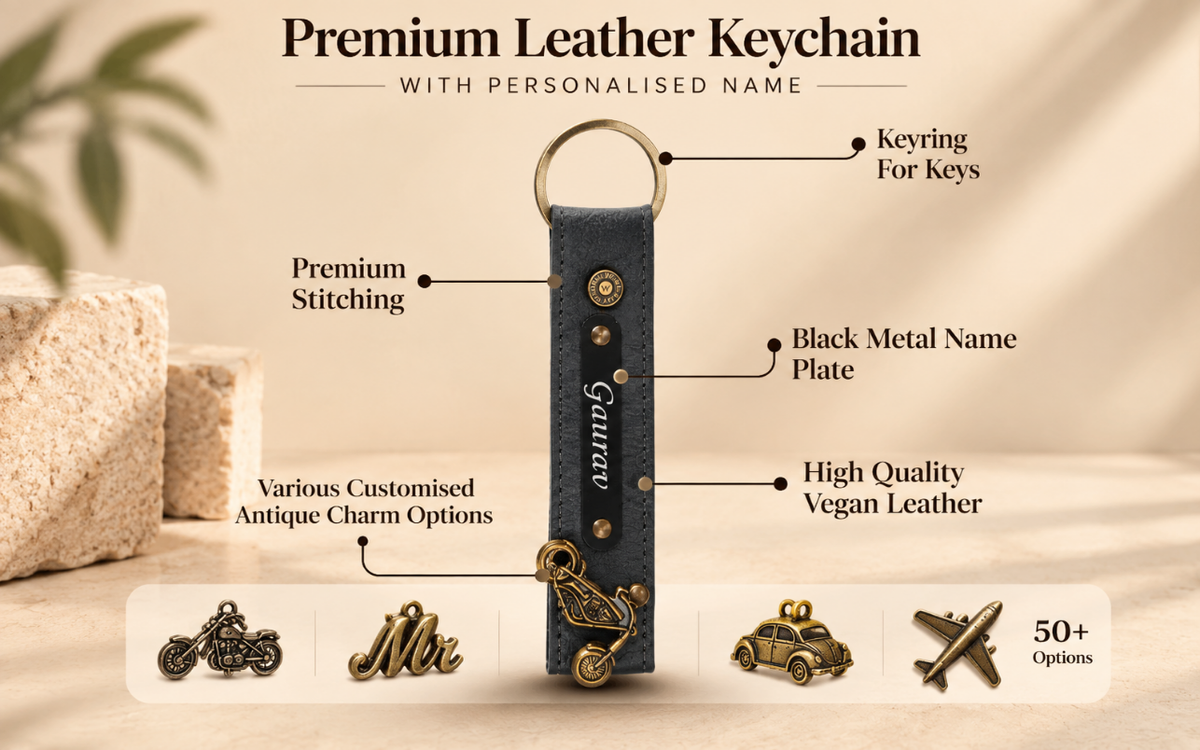 PREMIUM PERSONALIZED KEYCHAIN