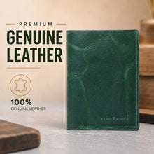 Load image into Gallery viewer, WALLETKART VALENTE Smart RFID Card Holder Wallet for Men | Genuine Leather &amp; Aluminum Pop-Up Wallet | Modern Minimalist EDC Wallet (Style ID #44)
