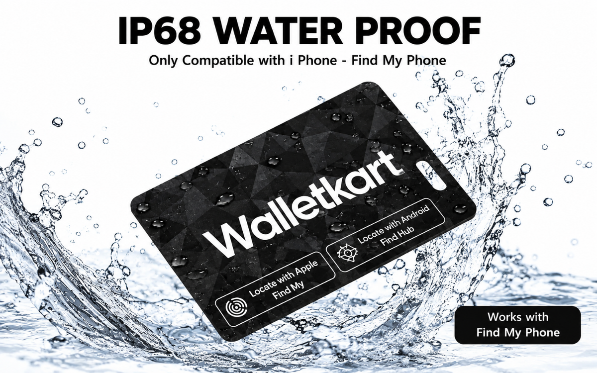 IP68 WATER-RESISTANT PROTECTION