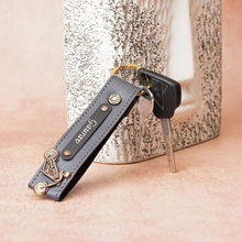 Load image into Gallery viewer, Personalized Leather Name Keychain For Men/Women
