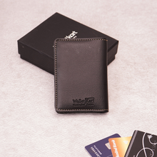 Load image into Gallery viewer, Personalized Travel Card Holder with Name &amp; Charm for Men/Women
