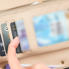 Load image into Gallery viewer, Personalized Couple Clutch &amp; Wallet Gift Set with Custom Name | Premium Croco Texture Gift Combo for Him &amp; Her | Birthday, Anniversary &amp; Wedding Gift
