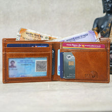 Load image into Gallery viewer, Genuine Leather Men’s Wallet – Gift for Him STYLE ID #15
