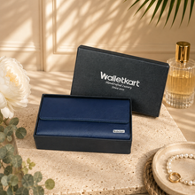 Load image into Gallery viewer, Women’s Long Clutch Wallet | 8 Card Slots, ID Window, Mobile Pocket, Zipper Pocket &amp; Spacious Cash Compartments | Textured Ladies Purse with Secure Snap Closure STYLE ID#54
