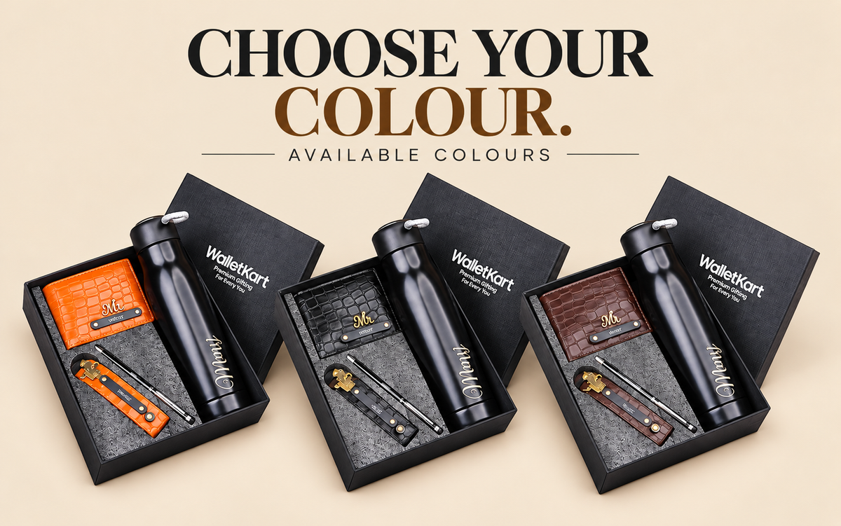 Choose Your Perfect Colour – Premium Personalized Gift Set for Men