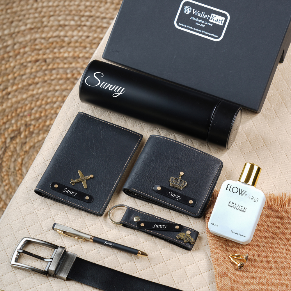 Customized Gift Hamper Men’s Birthday Gift Combo Premium Personalized  Gift Set for Him