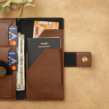 Load image into Gallery viewer, Personalized Name &amp; Charm Travel Wallet | Perfect for Men &amp; Women
