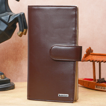 Load image into Gallery viewer, Family Passport Organizer | Holds 4 Passports | 4-in-1 Travel Document Wallet with Card Slots, Cash Pocket, ID Window &amp; Zipper Coin Pocket (STYLE ID#50)
