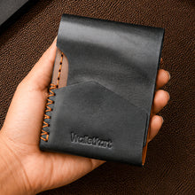 Load image into Gallery viewer, Genuine Leather Wallet for Men | Slim Card Holder Wallet | 6 Card Slots &amp; Cash Compartment (Style ID #42)
