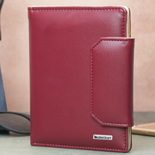 Load image into Gallery viewer, Family Passport Organizer Holder for 3 Passports | Travel Document Wallet with 8 Card Slots, Cash Pocket, Boarding Pass Holder &amp; Secure Snap Closure | Passport Cover for Men &amp; Women (STYLE ID#49)
