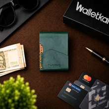 Load image into Gallery viewer, Genuine Leather Wallet for Men | RFID Blocking Slim Card Holder Wallet | Premium Minimalist Leather Wallet with Cash Pocket (Style ID #42)
