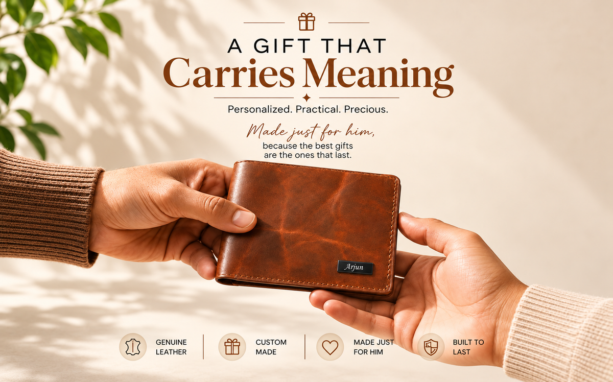A Personal Gift He Can Carry Every Day