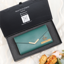 Load image into Gallery viewer, Personalized Leather Name Women&#39;s Clutch | Best Customised Gift for Girlfriend Friend Wife Mother &amp; Sister
