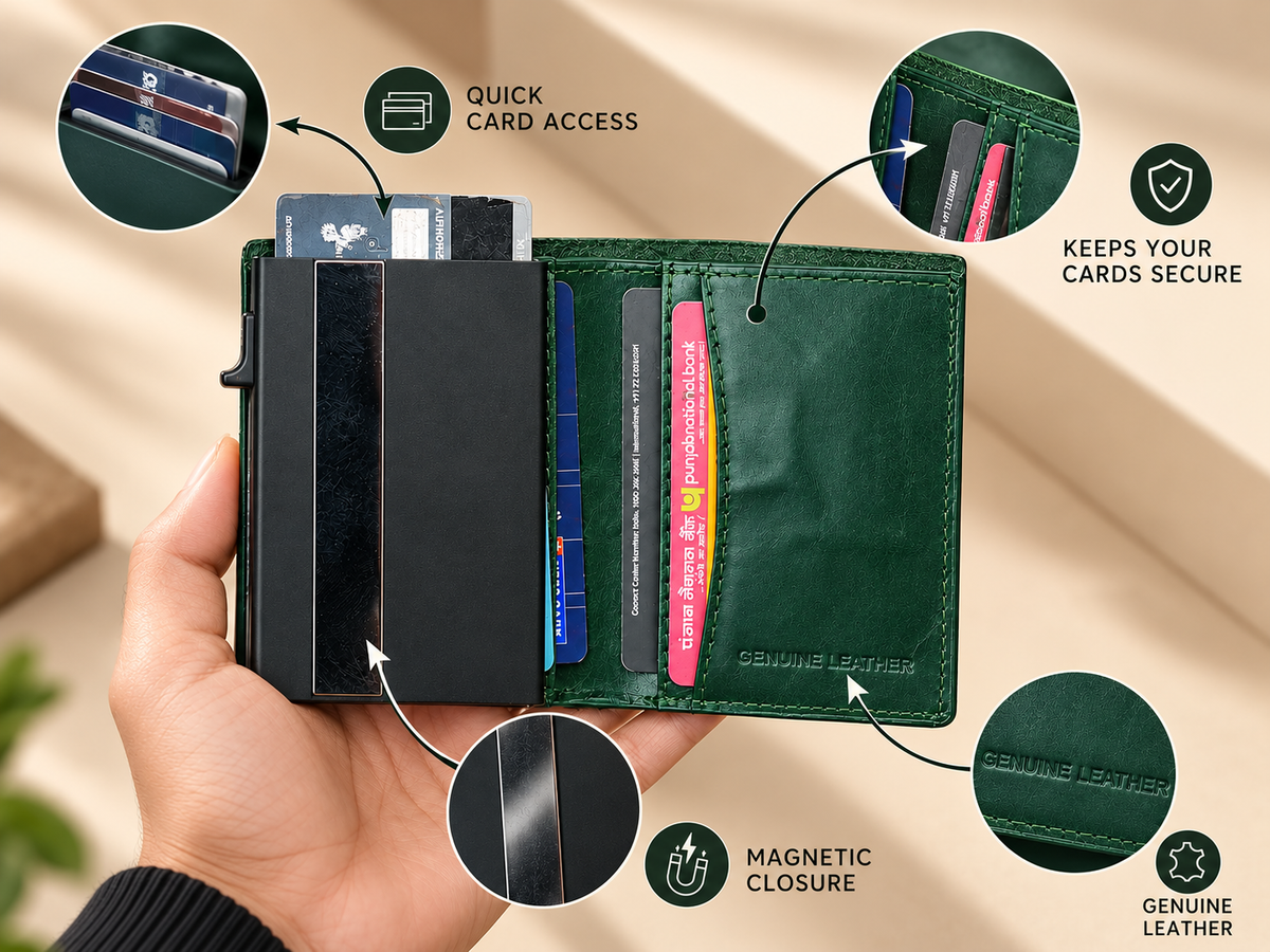 SMART STORAGE. SECURE CARRY. PREMIUM FINISH.