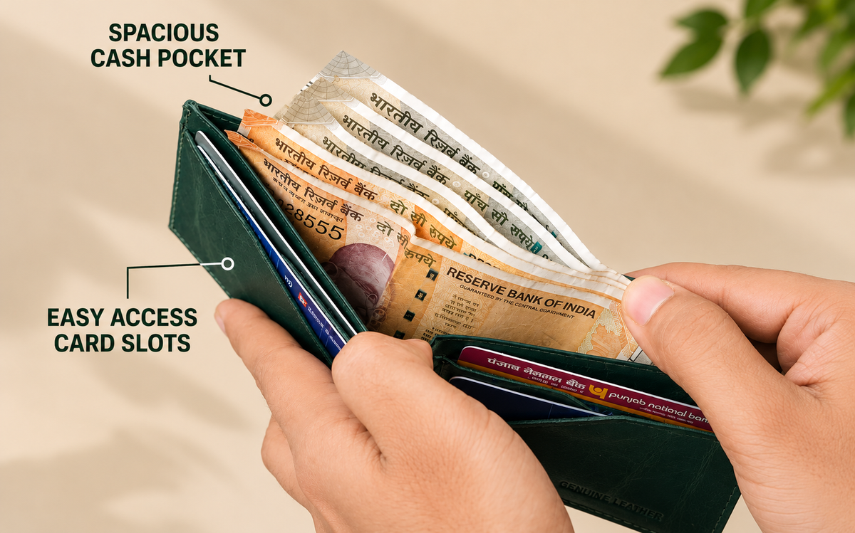 Your Cash and Cards, Always Within Reach