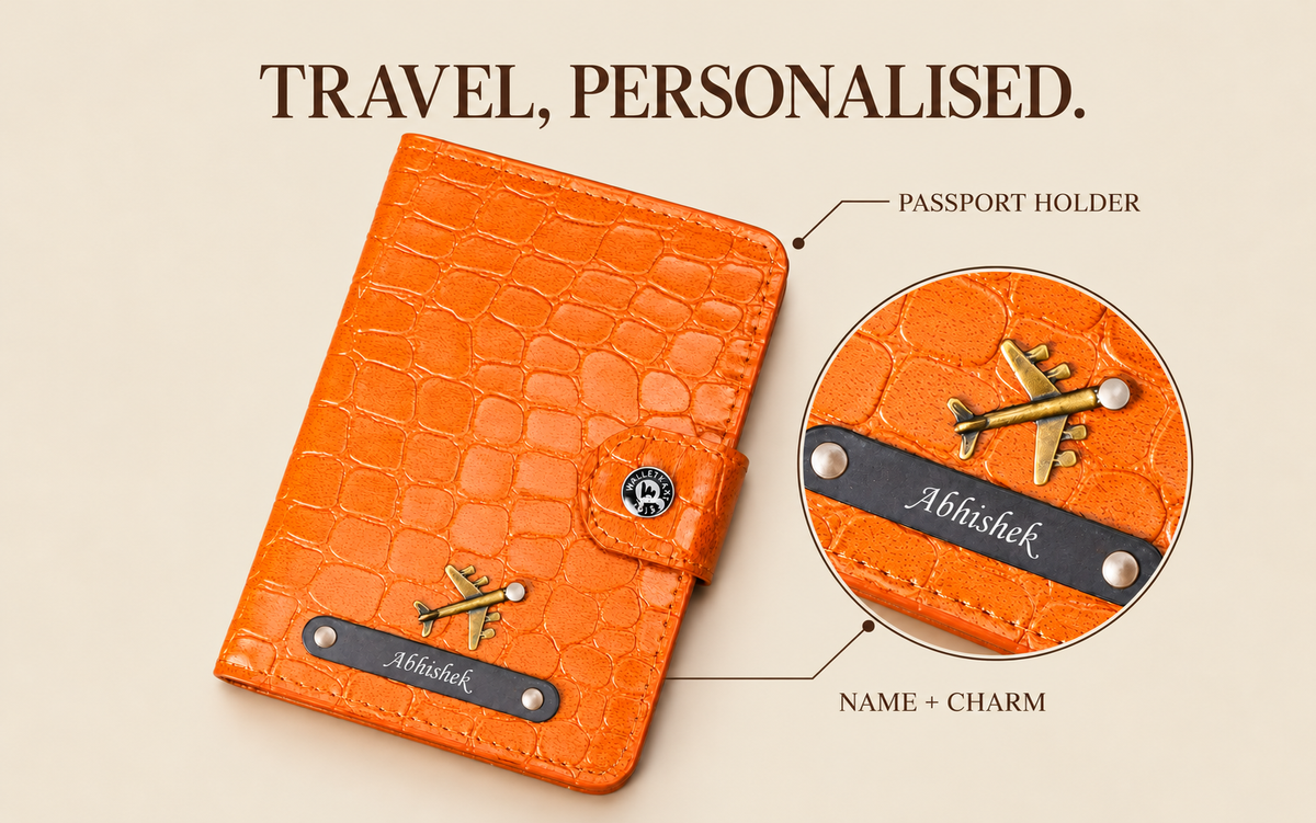 Travel in Style with a Personalized Passport Holder