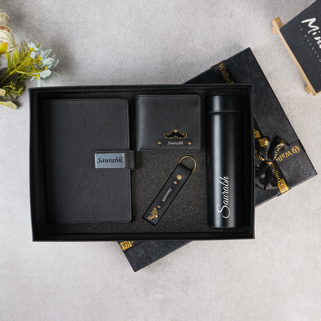 Wallet Combo Gift | Wallet Gift Set for Him | Wallet Combo Set | Premium Combo Gift Set for Men