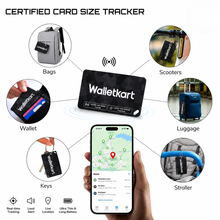 Load image into Gallery viewer, Smart Tracking Card for Wallet | Rechargeable Finder Card with Apple Find My &amp; Android Find Hub | 80–100 dB Sound Alert | Up to 300 Days Battery Life
