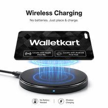 Load image into Gallery viewer, Smart Tracking Card for Wallet | Rechargeable Finder Card with Apple Find My &amp; Android Find Hub | 80–100 dB Sound Alert | Up to 300 Days Battery Life
