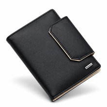 Load image into Gallery viewer, Family Passport Organizer Holder for 3 Passports | Travel Document Wallet with 8 Card Slots, Cash Pocket, Boarding Pass Holder &amp; Secure Snap Closure | Passport Cover for Men &amp; Women (STYLE ID#49)
