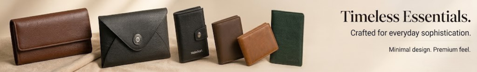 Genuine Leather Smart Wallet