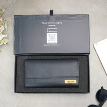 Load image into Gallery viewer, Personalised Premium Women’s Clutch with Name for Stylish Everyday Use
