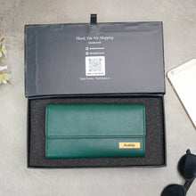 Load image into Gallery viewer, Personalised Premium Women’s Clutch with Name for Stylish Everyday Use

