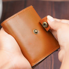 Load image into Gallery viewer, WALLETKART VELARO Signature Edition | Premium Genuine Leather RFID Wallet for Men (STYLE ID #45 )
