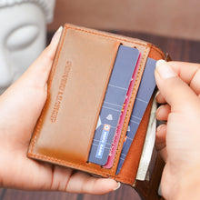 Load image into Gallery viewer, WALLETKART VELARO Signature Edition | Premium Genuine Leather RFID Wallet for Men (STYLE ID #45 )
