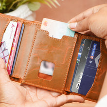 Load image into Gallery viewer, WALLETKART RAVELLO Premium Genuine Leather Wallet for Men | RFID Secure &amp; Compact Design (Style ID #47)
