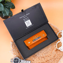 Load image into Gallery viewer, Personalized Croco Texture Eyeglass Case with Custom Name &amp; Charm | Premium Spectacle &amp; Sunglasses Holder with Snap Closure
