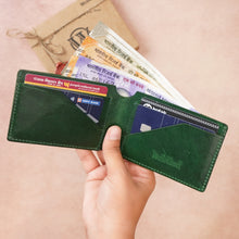 Load image into Gallery viewer, Premium Handcrafted Genuine Leather Men&#39;s Wallet with Customization (STYLE ID #29)
