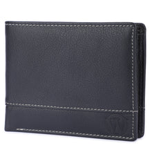 Load image into Gallery viewer, Genuine Leather Wallet for Men (Black)
