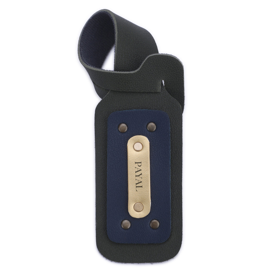 Personalised Luggage Tag with Name & Charm