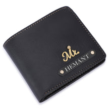 Load image into Gallery viewer, Personalized  Leather Name Wallet and Belt For Men
