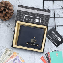 Load image into Gallery viewer, Personalized  Leather Name Wallet For Men
