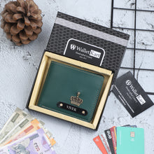 Load image into Gallery viewer, Personalized  Leather Name Wallet For Men
