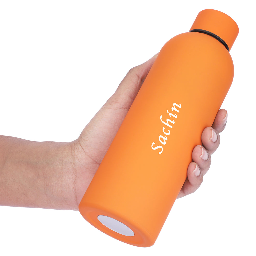 Personalized H2GO Premium Hot & Cold Bottle Orange Color