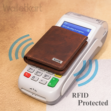 Load image into Gallery viewer, Luxury Personalized Handcrafted Genuine Leather Men’s Wallet | Perfect Gift for Him ( style ID 25 )
