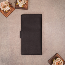 Load image into Gallery viewer, Personalized Travel Wallet with Name &amp; Charm for Men/Women
