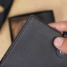 Load image into Gallery viewer, Elegant Leather Passport Cover with Magnetic hook – Customized with Charm &amp; Name embossed on leather strip with hand tool (Handmade Passport Cover)
