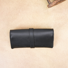Load image into Gallery viewer, Personalized Leather Name Eyewear Case For Men/Women with Charm
