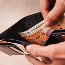 Load image into Gallery viewer, Personalized Genuine Leather Men's Tri Fold Wallet (STYLE ID #11)
