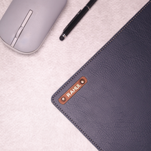 Load image into Gallery viewer, Classic Customized Leather Mouse Pad | Premium Desk Essentials
