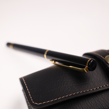 Load image into Gallery viewer, Personalized Handcrafted Leather Wallet &amp; Pen | Perfect Gift for Every Occasion (STYLE ID #17)
