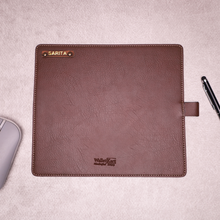 Load image into Gallery viewer, Classic Customized Leather Mouse Pad | Premium Desk Essentials
