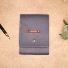 Load image into Gallery viewer, Luxury Personalized Gift – Premium Leather Notepad with Name
