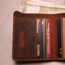Load image into Gallery viewer, Luxury Personalized Handcrafted Genuine Leather Men’s Wallet | Perfect Gift for Him ( style ID 25 )
