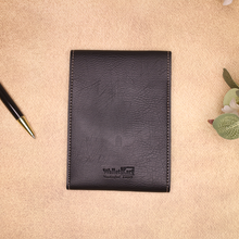 Load image into Gallery viewer, Luxury Personalized Gift – Premium Leather Notepad with Name
