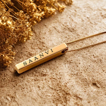 Load image into Gallery viewer, Premium Custom Leather Name Clutch with Charm &amp; Personalised Golden Pendant
